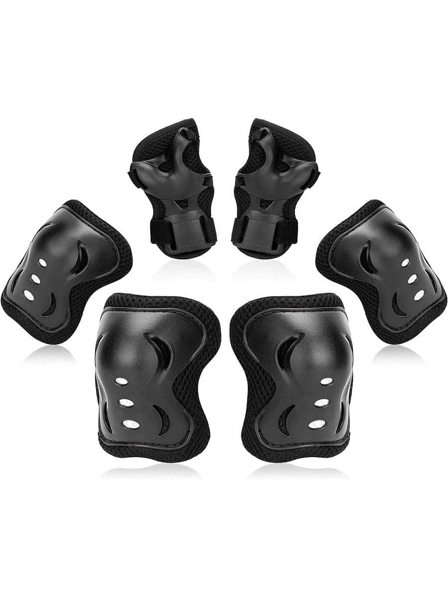 Mountain Biking Elbow Pads - Zestaw ochraniaczy dla dzieci 6 szt.,